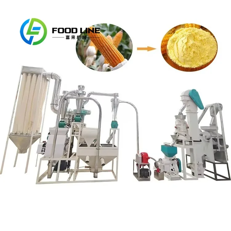 Automatic Wheat Milling Line Unattended Material Transport And Processing Reduce Manual Work For Long Time Continuous Production