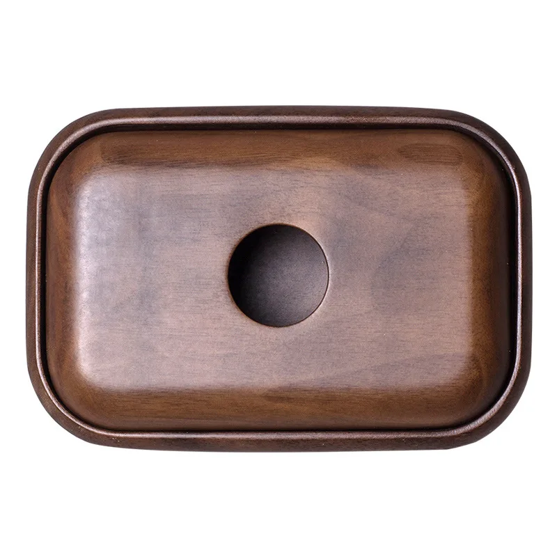 Soap Box Soap Dish Handmade Soap Specifically Designed for Draining Water Carved From North American Walnut Wood