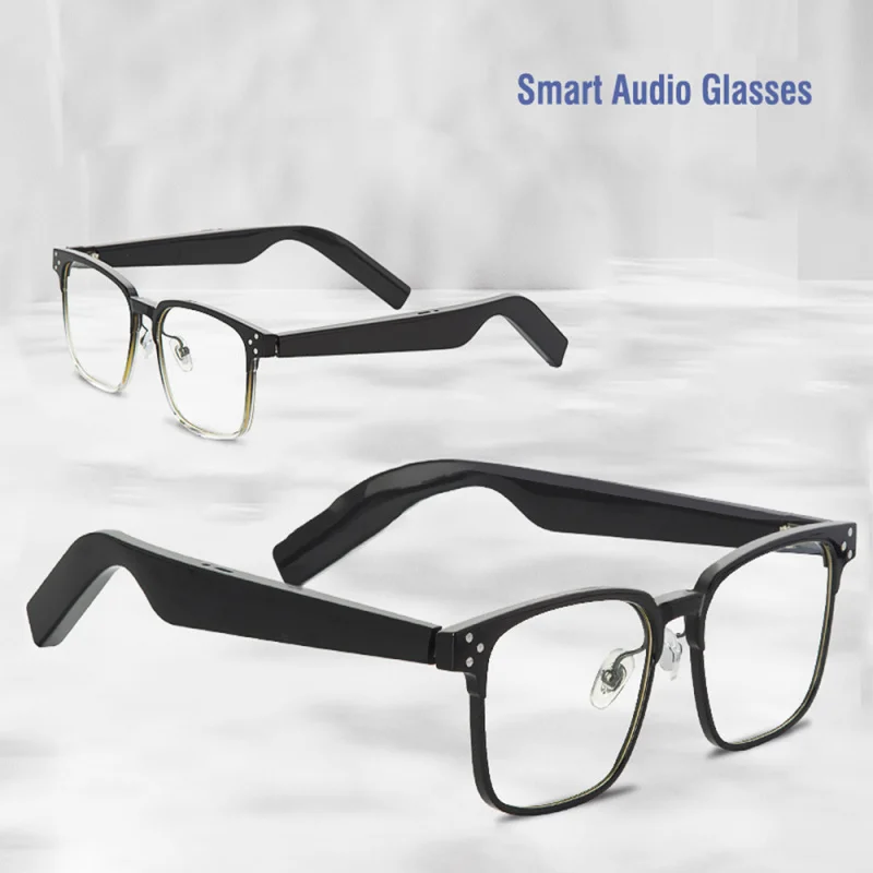 Neue Smart Brille Anti Blue-Ray Brille Rahmen Musik und Telefonanrufe Bluetooth Brille Sonnenbrille