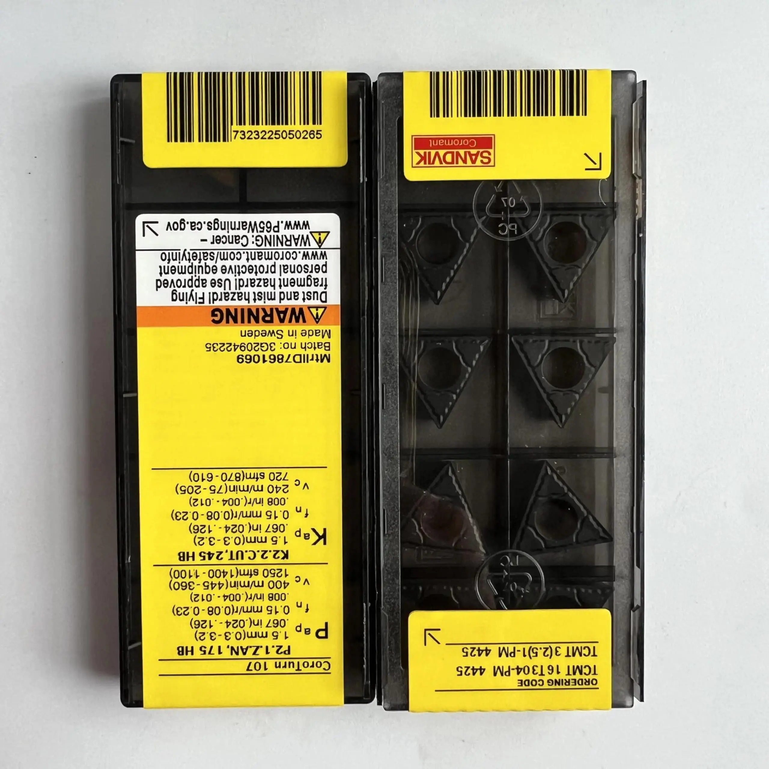 TCMT16T304-PM 정품 CNC 합금 블레이드, 4425/정품, 10 개