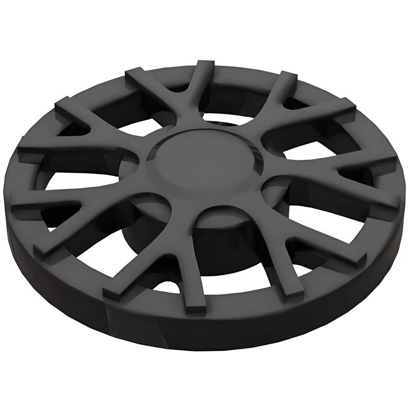 

30pcs/set Black Y Shape Hub Cap with 7 Spokes Building Blocks Brick MOC DIY Toys Compatible with Major Brands