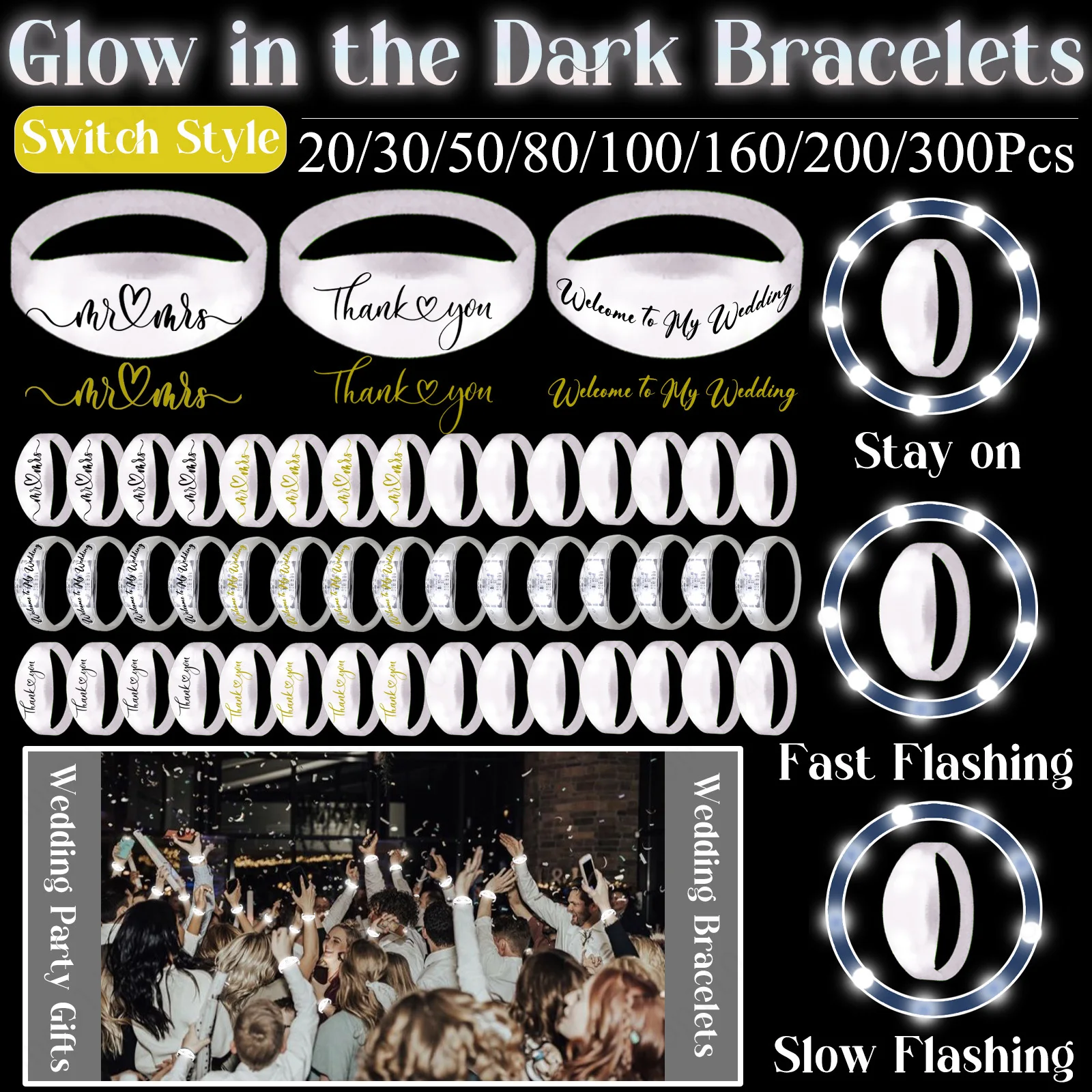 20-300Pcs Glow In T… - image