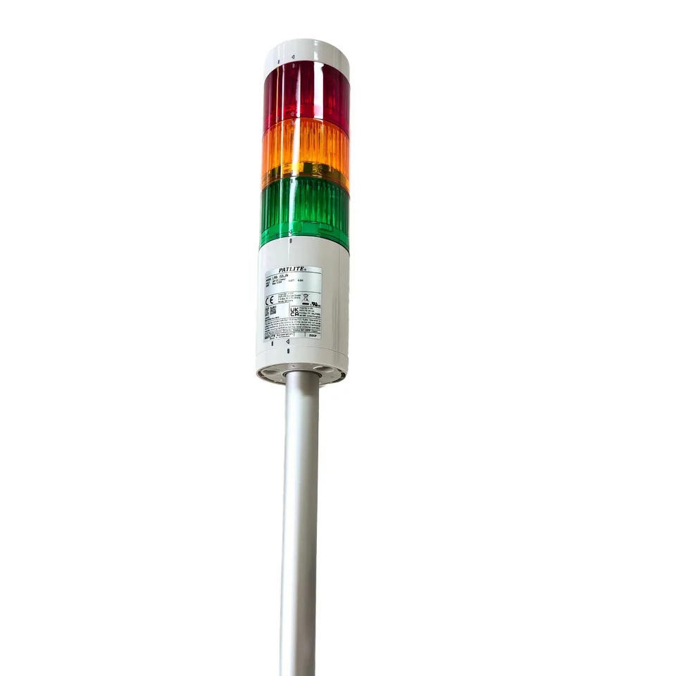 LR6 Series IP54 Industrial Signal Tower 24V DC Multi-Color LEDs CRI90 3-Year Warranty Machinery Equipment Indicator