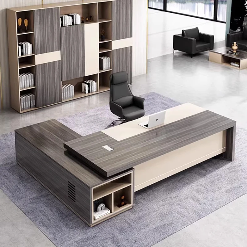 Organizers Minimalist Office Desk Computer Design Standing Wooden Office Desk Aesthetic Computer Escrivaninha Unique Furniture