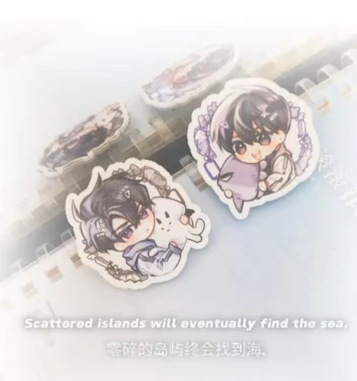 أنيمي القارئ متعدد العلم Acg الديكور يو Joonghyuk الاكريليك شارة كيم Dokja الاكريليك بروش حقيبة ملحق لعب فتاة #1