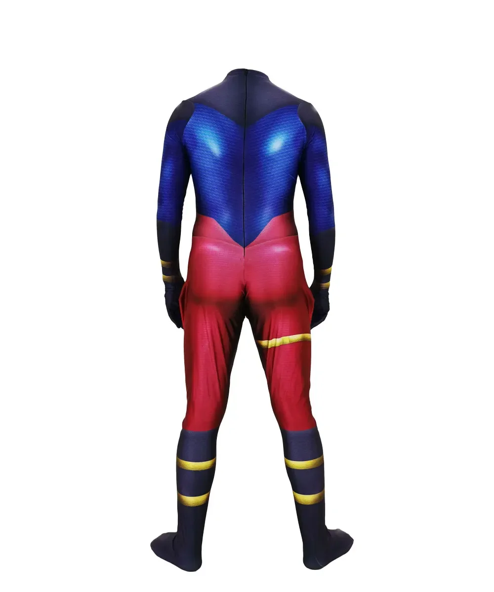 Halloween Adults Kids The Man of Steel Cosplay Costume Zentai Suit  Superhero  Bodysuit Party Jumpsuit