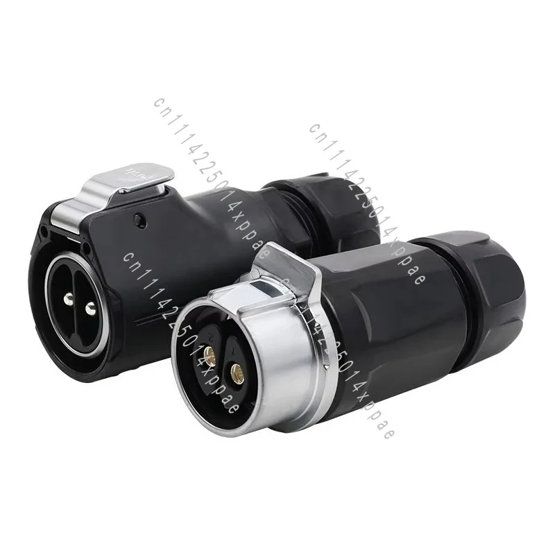 Waterproof Aviation Plug Connector Docking Socket LP28 High Current 2-core 50A3-core 8-core Fast Charging