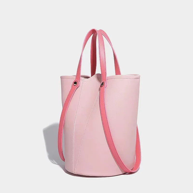 

Trendy New Luxury Retro Niche Design Bucket Bag Exquisite And Versatile Handbag High-end Casual Simple Armpit Bag Shoulder Bag