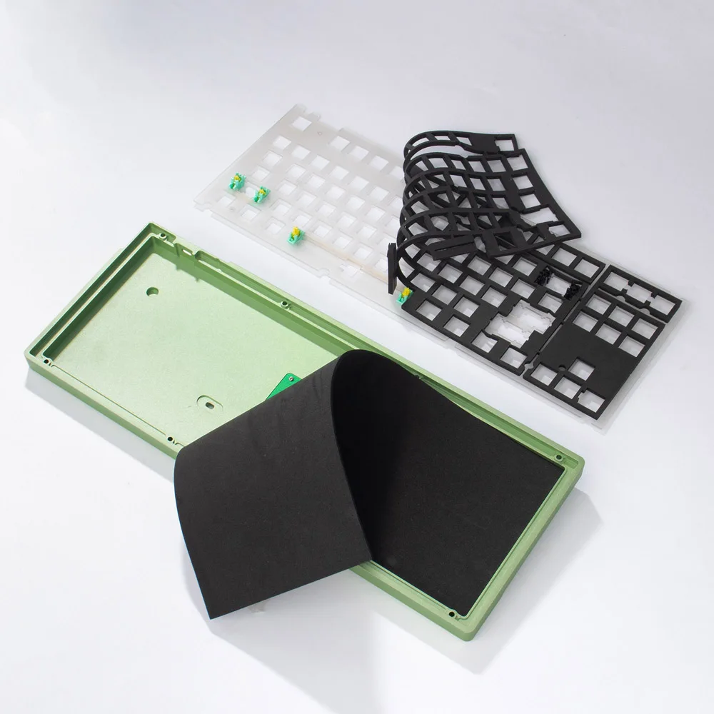 Mechanical Keyboard EVA Bottom Silencing Poron Cotton Mute Shockproof Sound Insulation Silencing Pad  For GH60 68 84 87