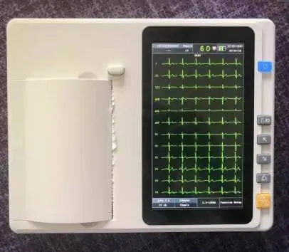 Hot seal and good quality 12 Channel  Machine 12 Leads Electrocardiograph Machine Touch Operation for Hospital use