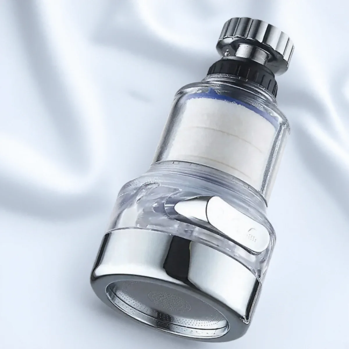 

360 Rotating Mixer Faucet Nozzle 3 Modes Pressurized Water Saving Aerator Kitchen Aerator Bubble Diffuser