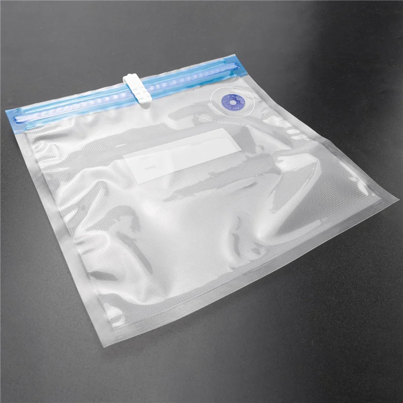 

Прочные-5 шт. вакуумные пакеты на молнии для хранения продуктов питания для электрического ручного вакуумного насоса-насоса портативный прозрачный 22 х 21 см