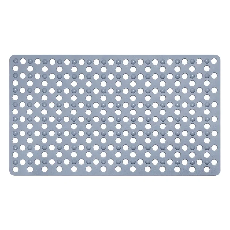 Bathroom Anti-Slip Mat Shower Anti-Fall Floor Mat Plastic Rectangle Carpet Toilet Round Hollow Waterproof Rugs Tpe Suction Pad