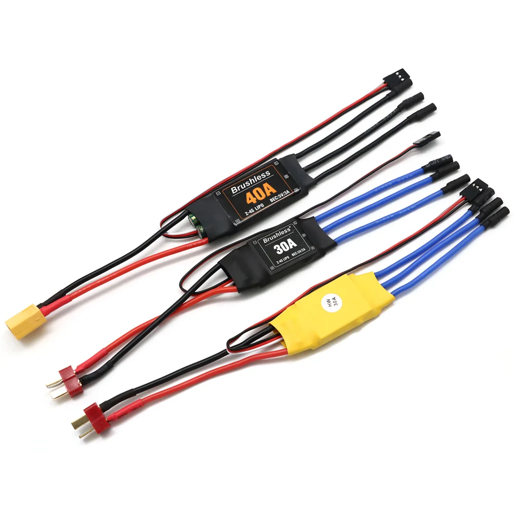 A2212 2212 2200KV 1400KV 1000KV Brushless Motor 30A 40A / 40A BLheli ESC SG90 9G Micro Servo for RC Fixed Wing Plane Helicopter