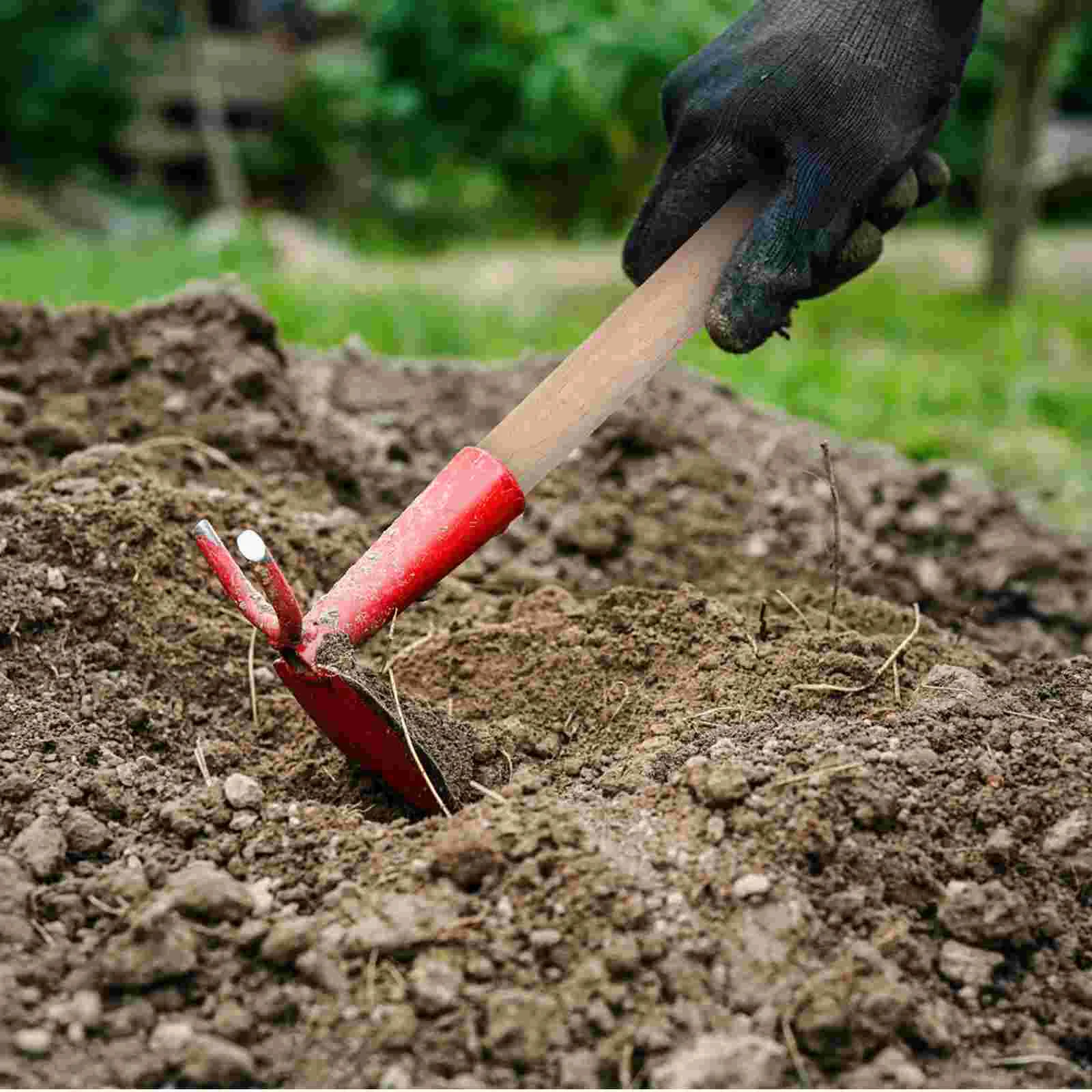 2 peças alça de madeira maciça enxada ferramenta de jardim substituição de vassoura de madeira