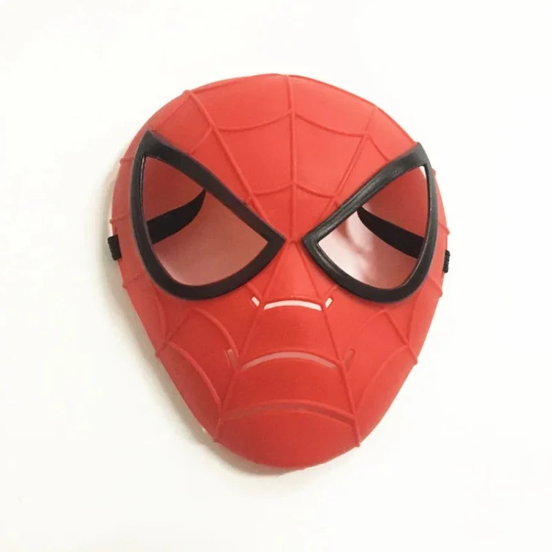 أطفال حجم قناع تأثيري اكسسوارات خارقة كابتن أمريكا هالك الرجل العنكبوت الرجل الحديدي قناع الأطفال عرض مسرحي زي الدعائم #2