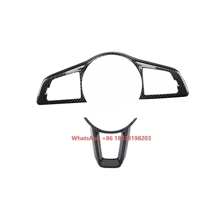 

Dry Carbon Fiber Steering Wheel Covers Interior Kits for Z RZ34 400Z