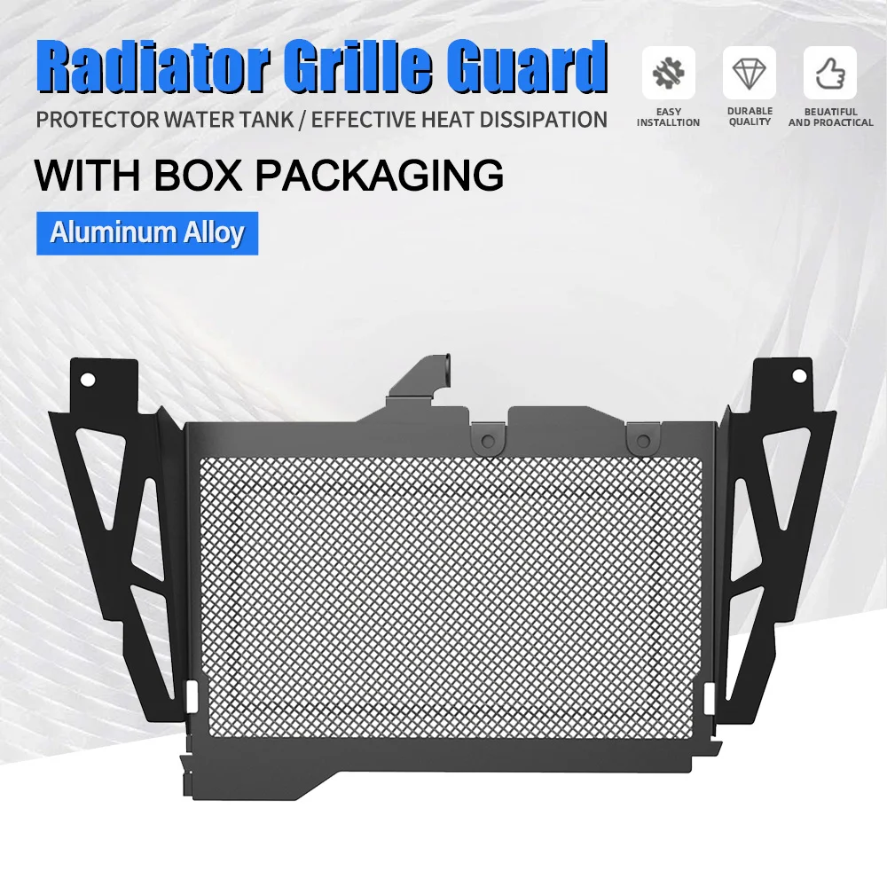 

For Yamaha Tenere 700 Tenere700 World Raid 2022-2023 Motorcycle Radiator Guard Grill Protective Cover Oil Cooler Cover Protector