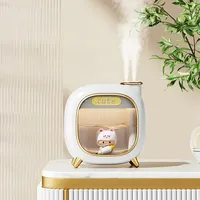 New Mini USB Double Spray Moe Wa Humidifier Home Bedroom Night Light Aroma Hydration Spray Air Humidifier Small Gift
