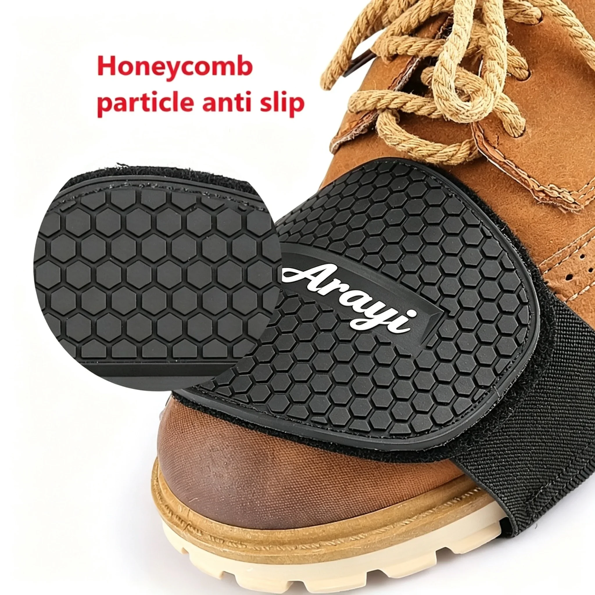 Dustproof Motorcycle Shift Pad Gear Shoes Protective Motorbike Gears Shifter Men Protector Motocross Boots Cover Accessories