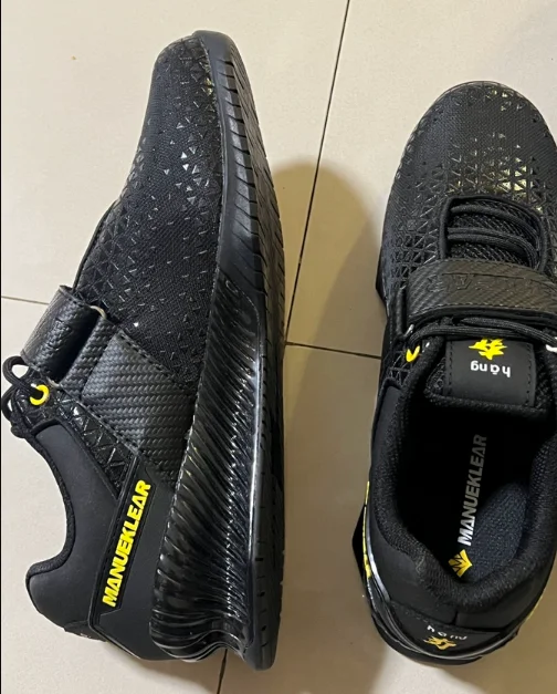 

Men's Weightlifting Shoes Original Professional Non-slip Training Shoes Fitness Sneakers High Quality Breathable Sneakers