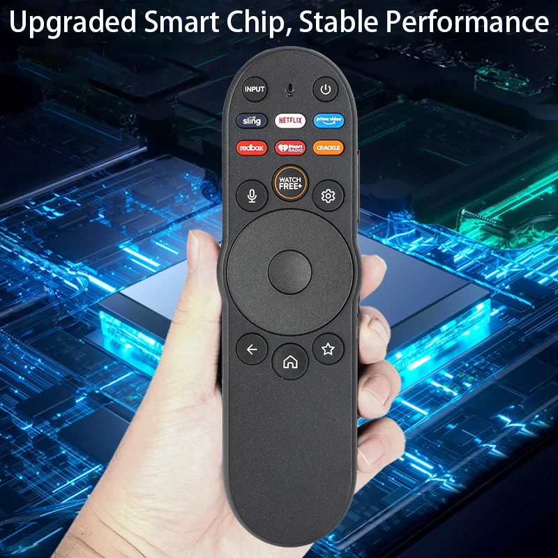 XRT270 para reemplazo del control remoto por voz Vizio con botón NETFLIX PrimeVideo, para Vizio 4K Quantum Pro Smart TV VQP65C-84 VQ