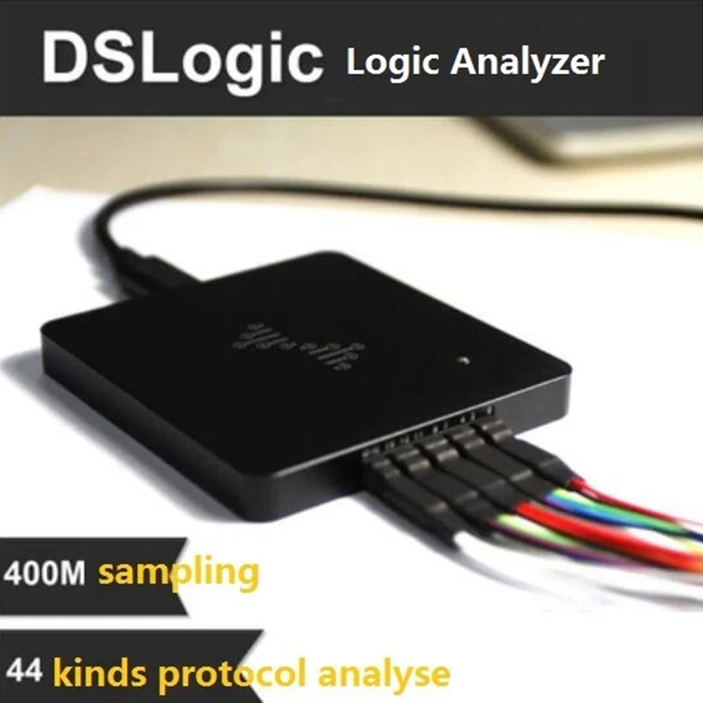 Portable DSLogic Analyzer 16 Channels 100M Sampling Rate 16G Storage Depth USB Digital Circuit Debugging Electronic