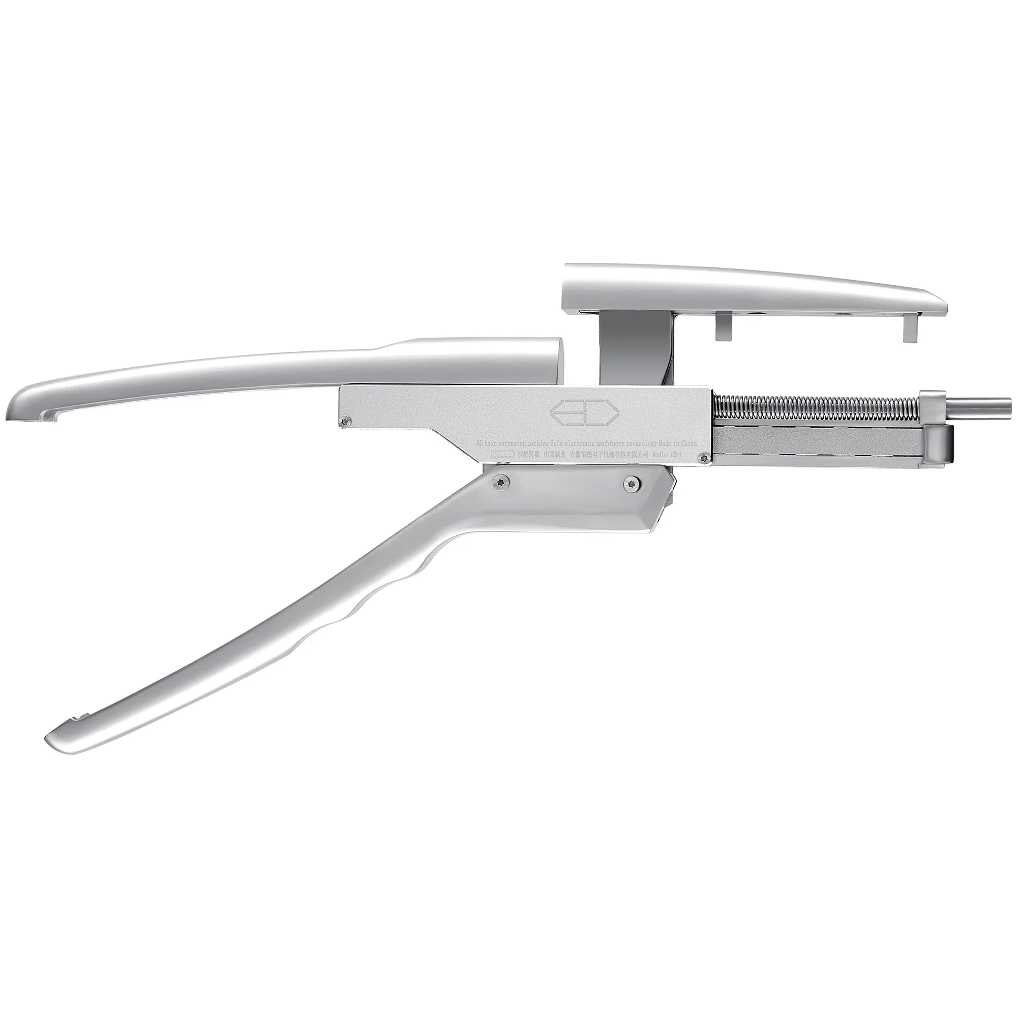 Alat Ekstensi 6D Profesional Komersial Besi Loof Portabel Menggunakan Mesin Ekstensi Rambut 25W