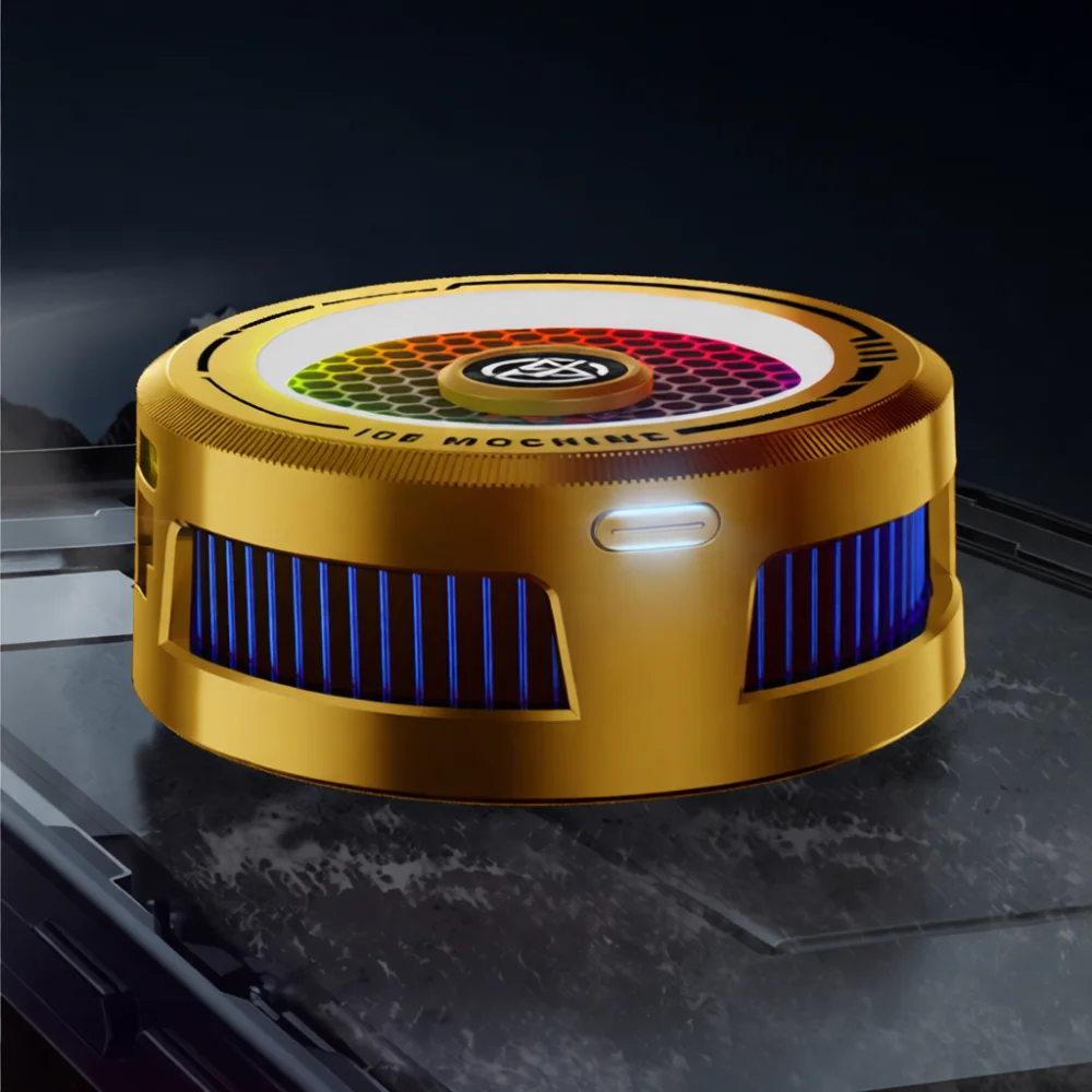 Gaming Phone Radiator Magnetic Semiconductor Cooler Portable Heat Dissipation Fan Cooling Device For Smartphone Tablet Streaming