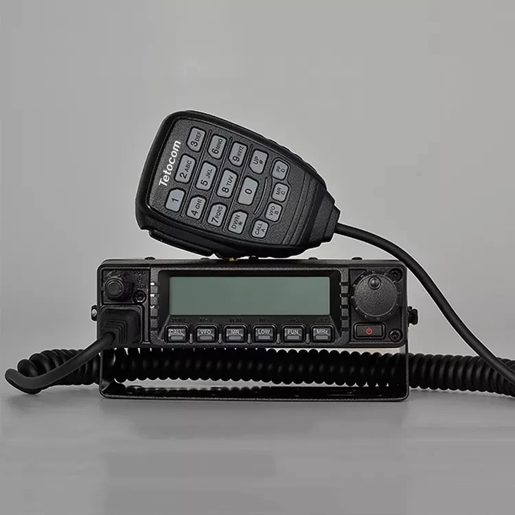 RS-900 2024 New Dmr Tier 3 PDT Trunking Digital Vhf Uhf Mobile Radio Professional Car Walkie Talkie