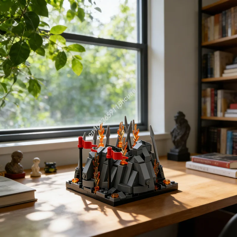 450 Pezzi MOC Dungeons & Dragons Gith Warlock, Minifigure da Collezione, Blocchi da Costruzione, Regalo di Natale, Giocattolo Architettonico