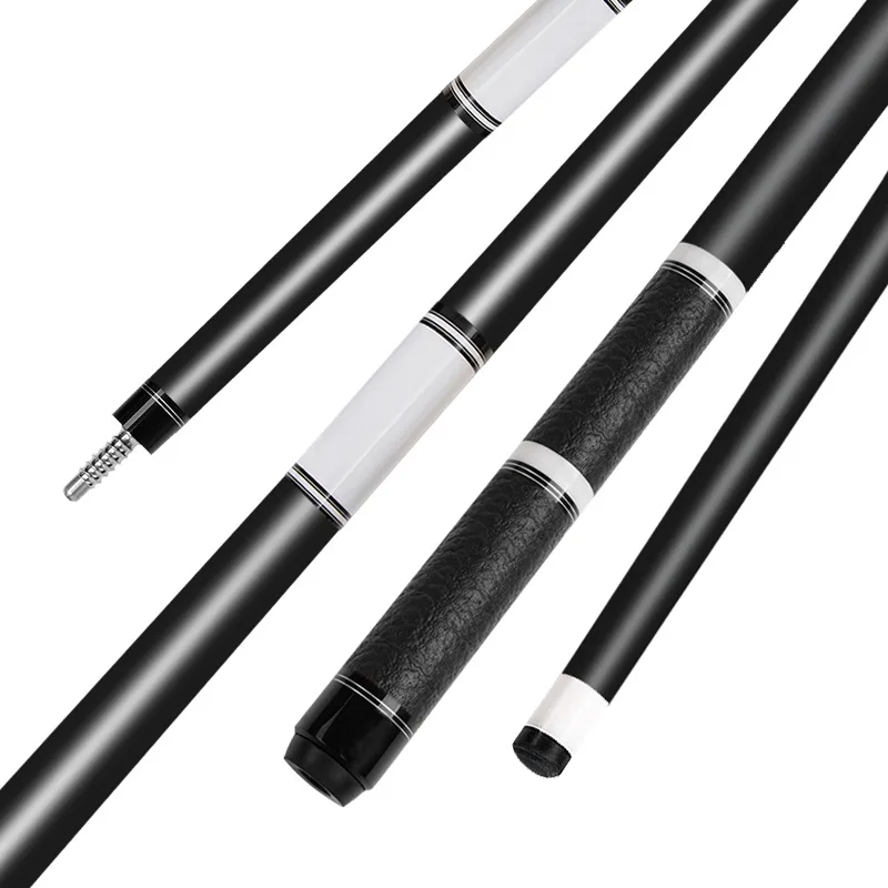 

High Quality Chinese Style Eight Snooker Special Billiard Cue Factory Direct Sale New Technology Carbon Fiber Black Color