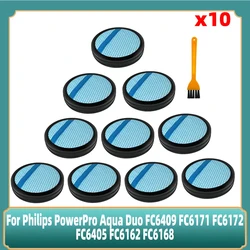 Per Philips PowerPro Aqua Duo FC6409 FC6171 FC6172 FC6405 FC6162 FC6168 aspirapolvere di ricambio lavabile in schiuma filtro parte pulitore FC5007