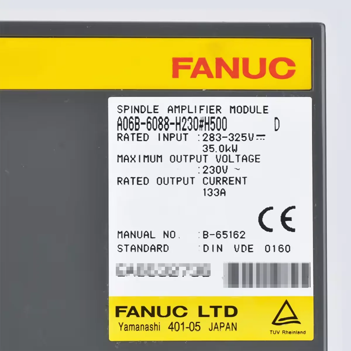 A06B-6088-H230 Fanuc Servo Drive Amplifier Module Test OK A06B 6088 H230