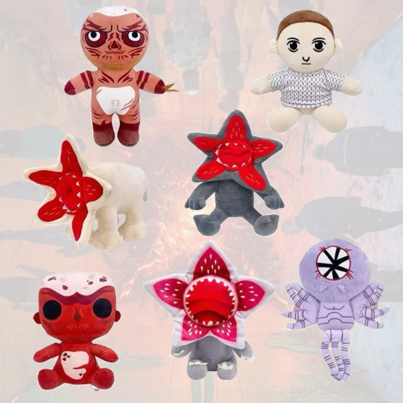 

2026 Trending Plush Toys Cute Eleven & Demogorgon Stuffed Dolls Soft Plushies for Kids Boys Girls Halloween Christmas Gifts