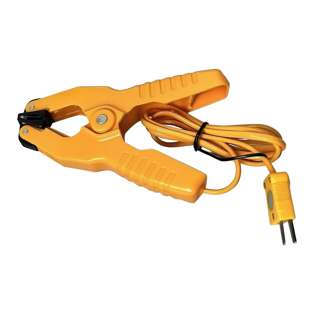 Thermometer Pipe Clamp for K-Type Probes Featuring Ergonomic Design and Stable Grip for Industrial Temperature Readings