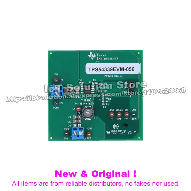TPS54339EVM-056 — TPS54339 evaluation module for 3-A synchronous step-down converter with D-CAP2 mode