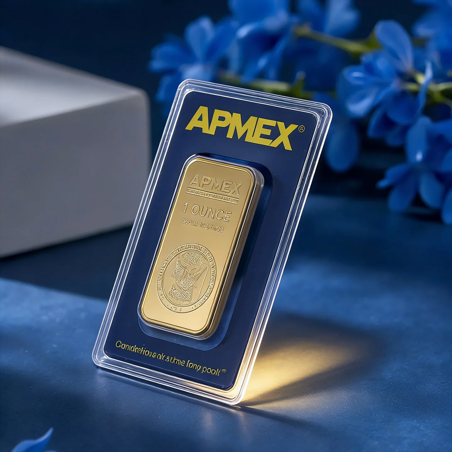 wholesale APMEX 1oz non-magnetic gold Bullion bar 1 Ounce with serial numbers gold bar metal home decorative gift collection