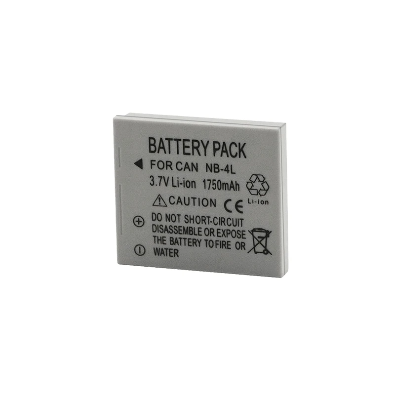 NB-4L NB 4L NB4L baterai 1750mah untuk Canon IXUS 30 40 50 55 60 65 80 100 I20 110 115 120 130 adalah 117 220 Baterai