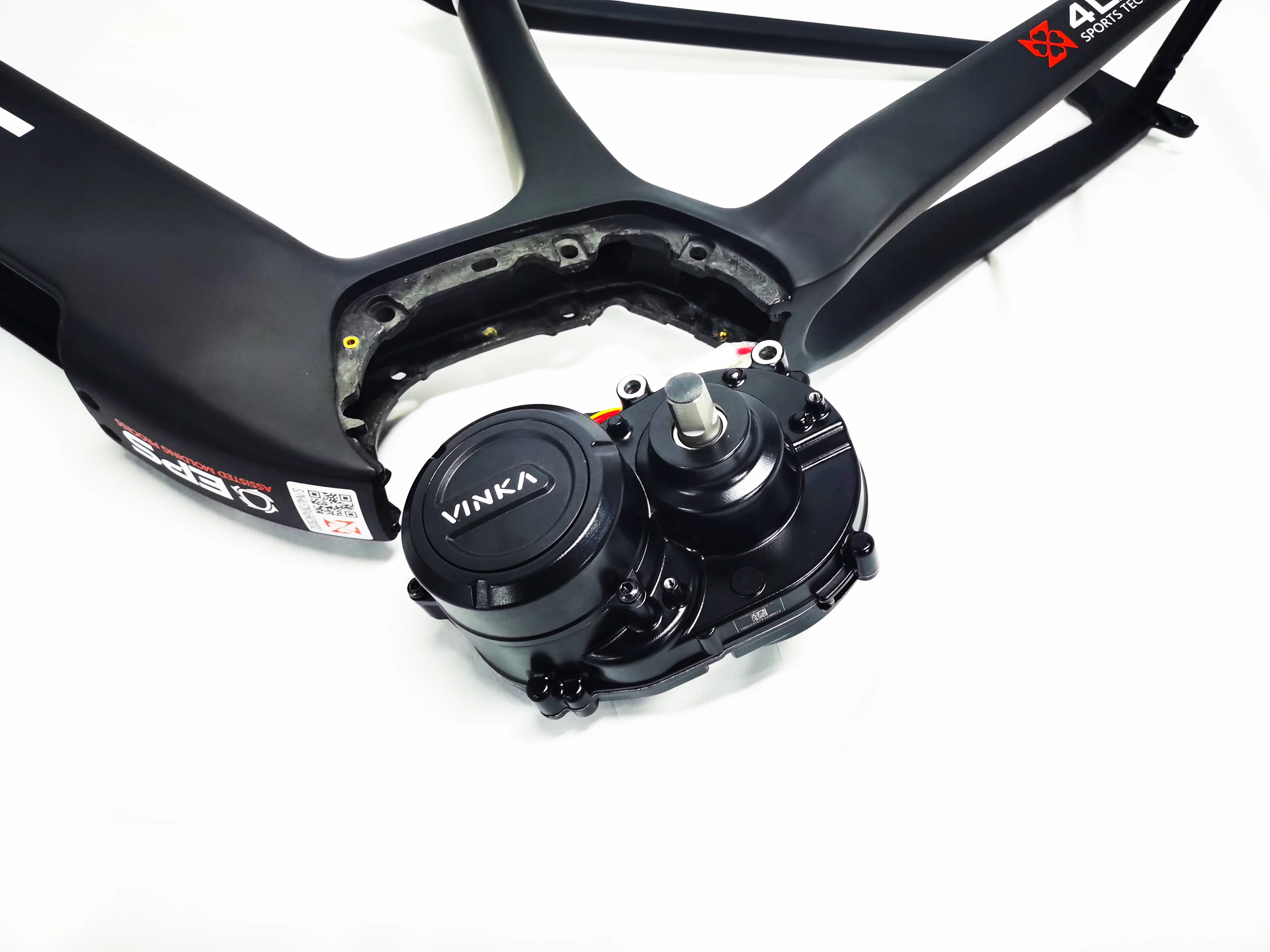 Electric Bike Parts Electric Carbon Fiber 29 Inch 350 Watt Snow Bike Frame Set