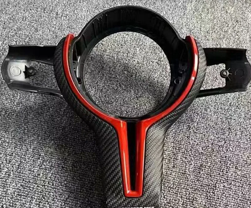 Adatto per coprivolante BMW in fibra di carbonio F20 F22 F30 F32 F10 F06 F15 F16 F80 F87 F82 modifica interna