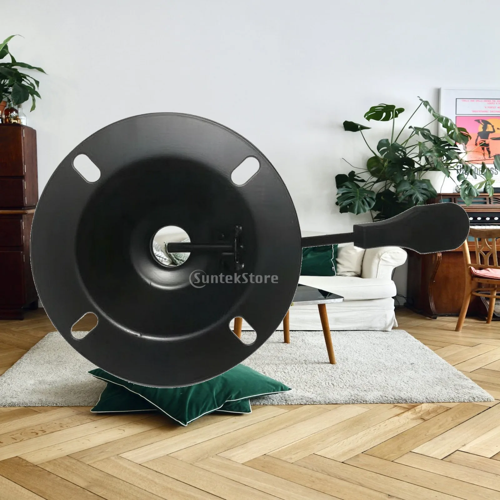 Chair Tilt and Reclining Mechanism Metal Chair Tilt Mechanism with Round Mounting Plate Heavy Duty Thick Steel