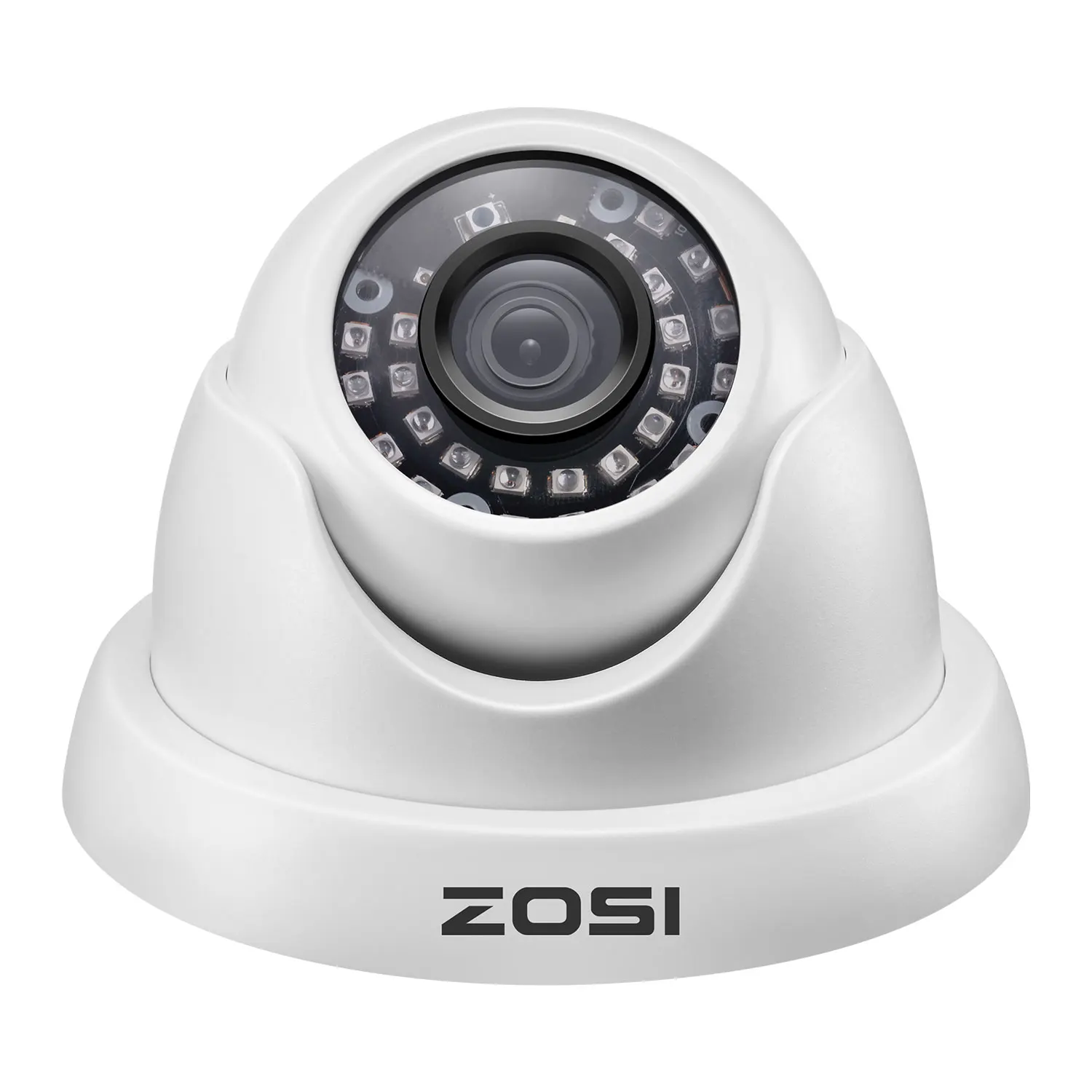 2MP 1080P 4 IN 1 AHD TVI CVI CVBS Bullet CCTV Camera,3.6mm 90° Wide Angle,24m IR Night Vision,IP66 Waterproof Analog Coaxial Sec