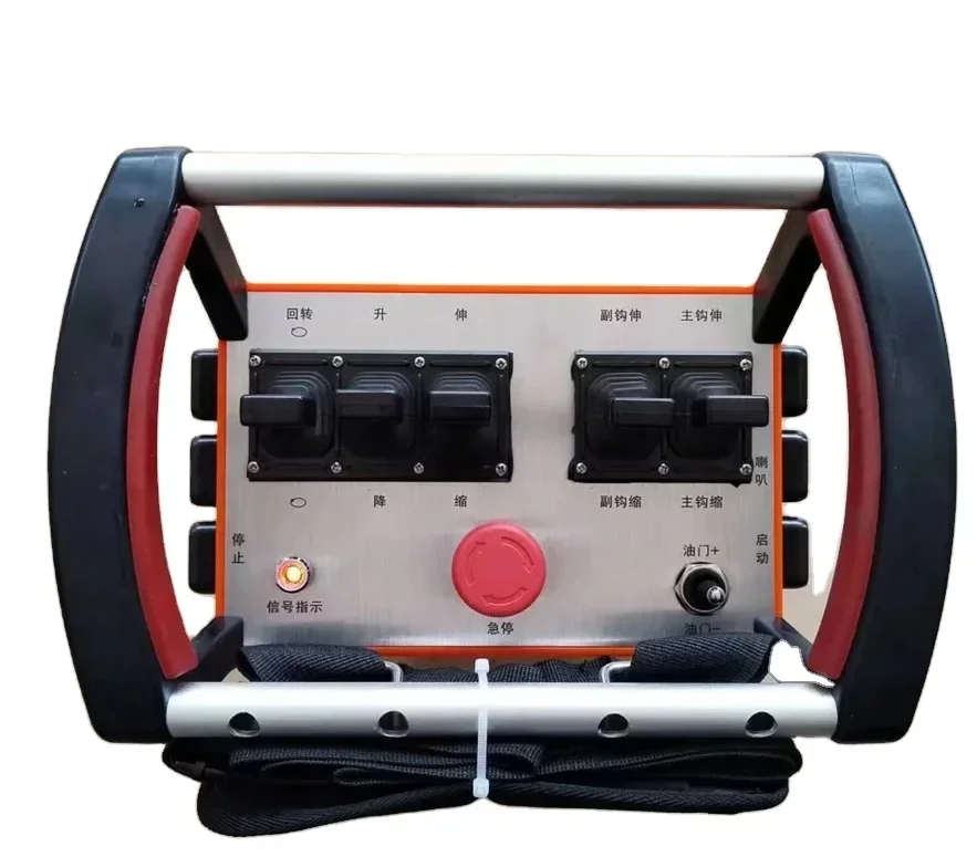 

High power Dual Joystick wireless Industrial remote control for cranes truck winch