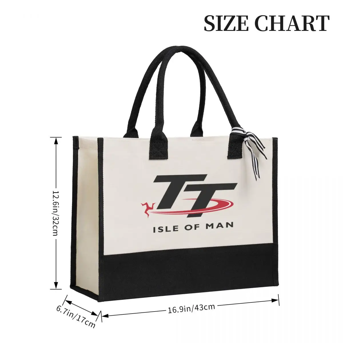 Isle Of Man TT Canvas Bag Shopping Bag Wedding Decoration Travel Wedding Bag best wedding gift