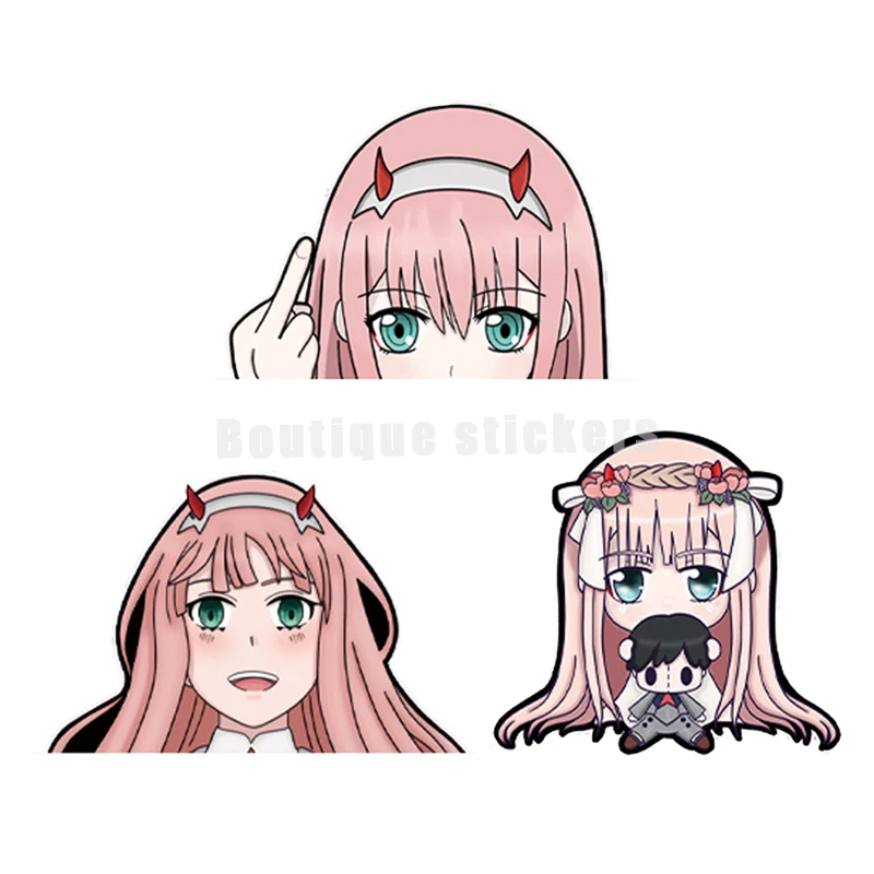 Auto Personality Car Creative Stickers Anime Two-dimensional Fun Spoof 02 National Team Beautiful Girl Car Stickers