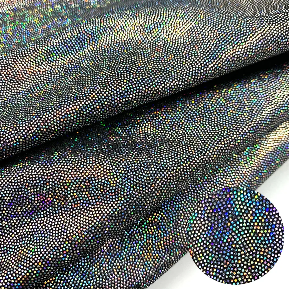 150 cm * 50/100 cm Glitter Laser Polyester Stoff Schillernden Holographische Hochzeit Party Hintergrund Puppe Kleidung Dekor Material DIY