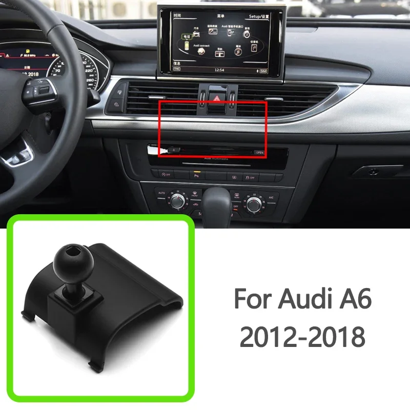 Special Car Mobile Phone Holder Bracket Base Dashboard Phone Holder Base Buckle For Audi A1 A3 A4 A5 A6 A8 S4 S5