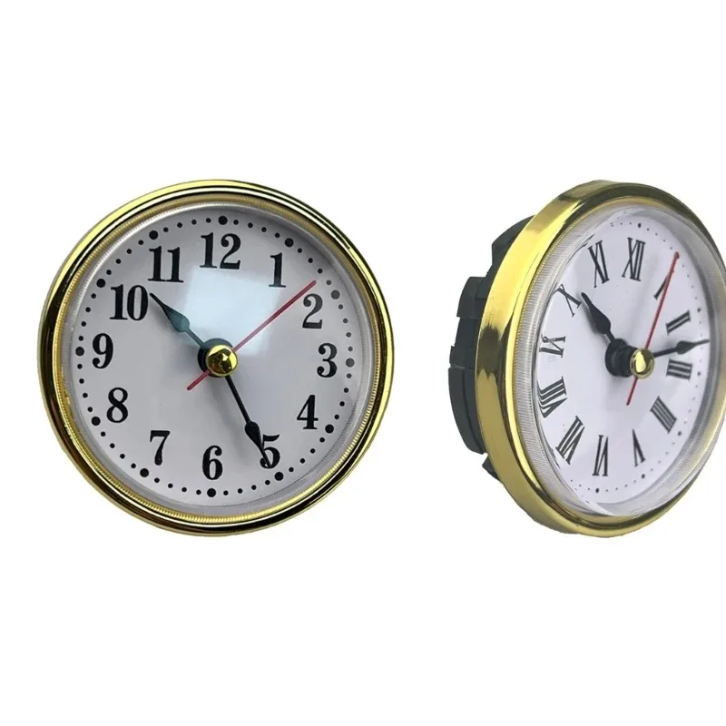 

【2026】D0AD Clock Insert Quartzs Movement Round Decor For LivingRooms Office Desktop Craft