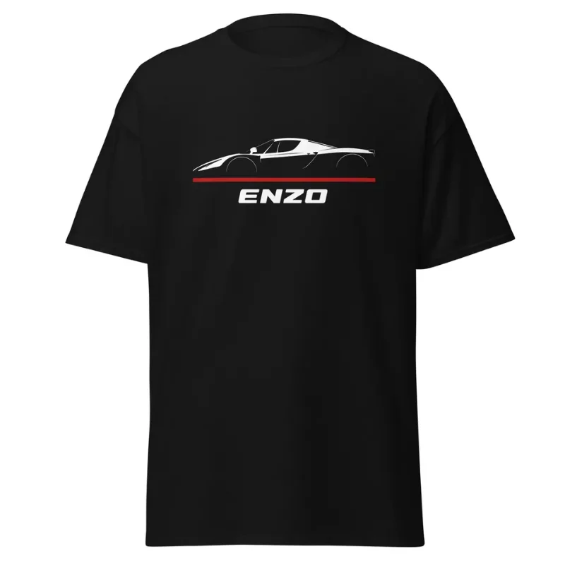 2024 Men T Shirt Casual Ferraris Enzo 2002-2004 Car Fans T-shirt Graphic Summer Short Sleeves 100% Cotton S-3XL Cool Tee